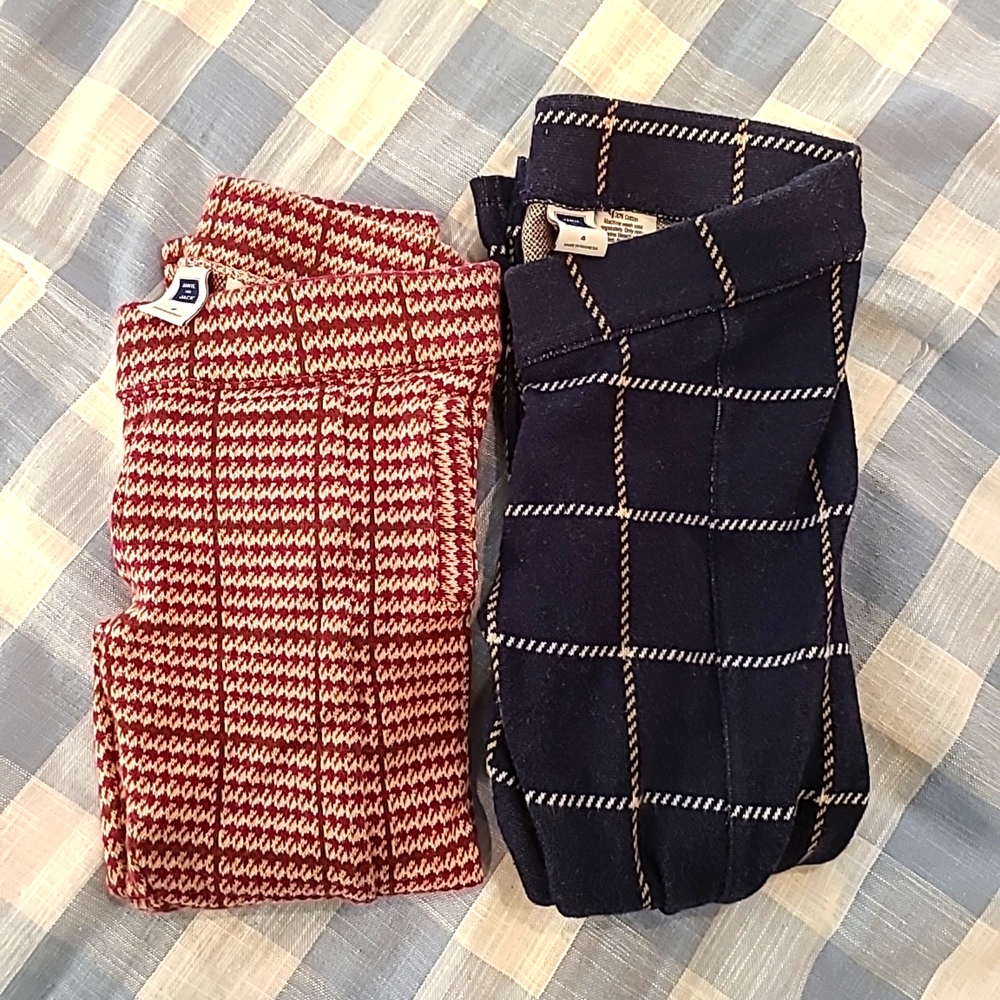 Two Janie and Jack girl pants